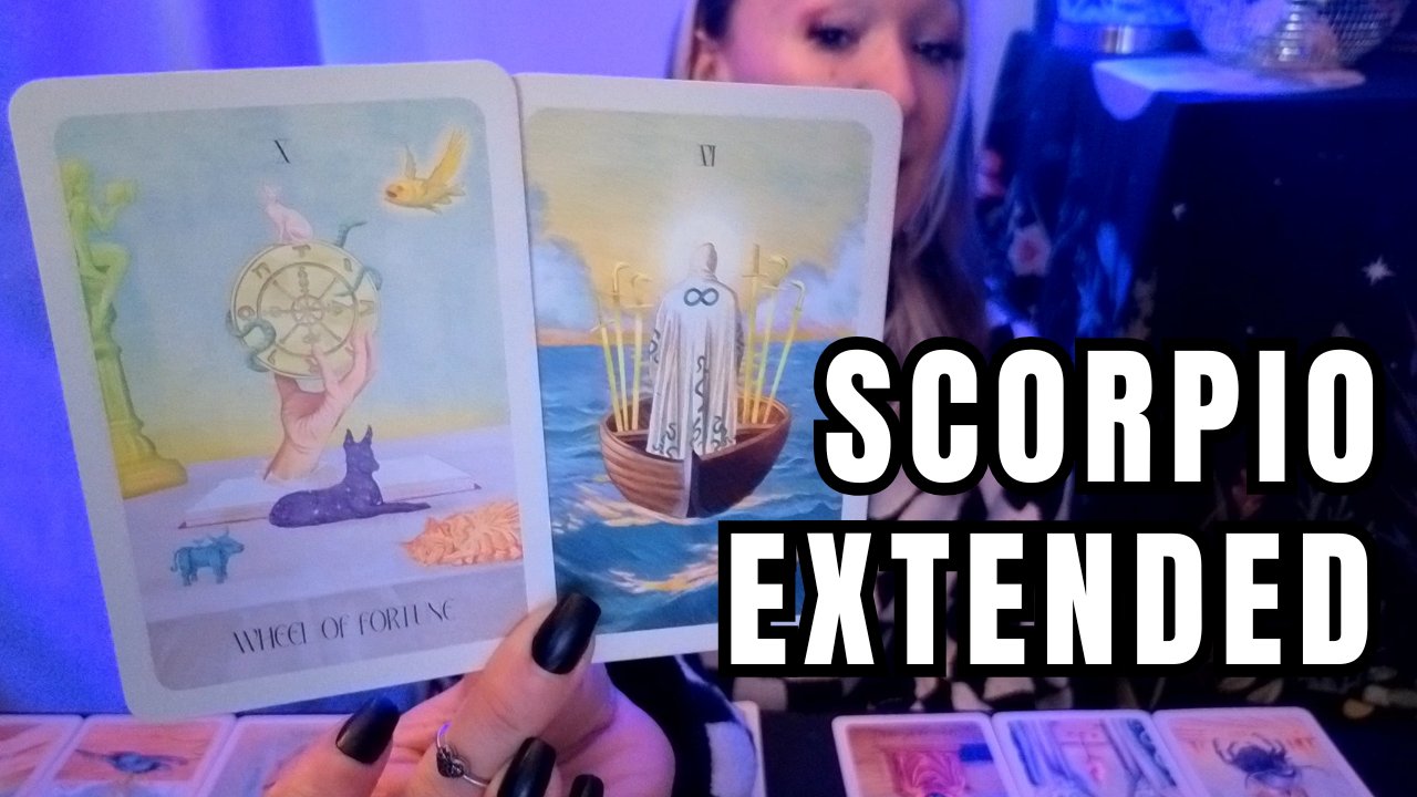 SCORPIO EXTENDED. Feeling drained by the people around you? Time to cut the BS and lay some truths?